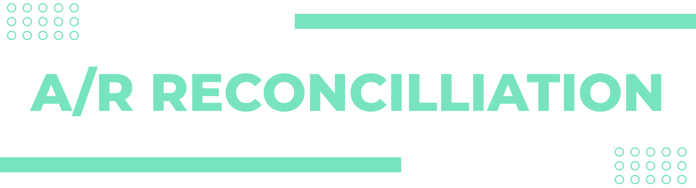Business owner reviewing invoices and payments to reconcile accounts receivable